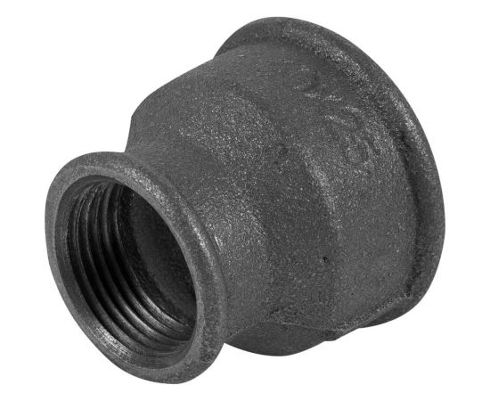Переходная муфта СВК чугунная, резьбовая, не оцинкованная, внутр. резьба, ДУ 25x15мм, 1x1/2 SVK-CIMPF2515 