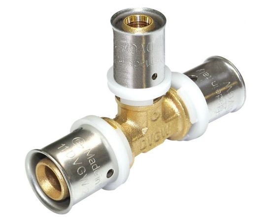 Тройник пресс 20х16х20 Uni-Fitt 706G7670 