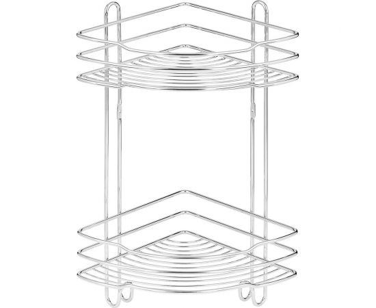 Полка ЧМЗ Стамбул настенная, угловая, 2 яруса 501-005-01 