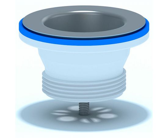 Выпуск АНИ Пласт 1 1/2" с нержавеющей сеткой M100 