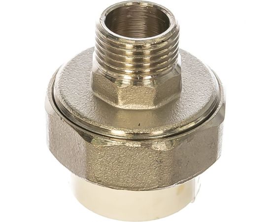 Комбинированная разъемная муфта (американка) PRO AQUA PP-R НР белая d-25 мм 1/2" PA21012b 