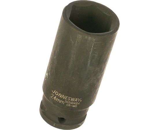 Головка торцевая ударная глубокая (6-гранная; 1/2""DR; 24 мм) Jonnesway S03AD4124 – изображение 2