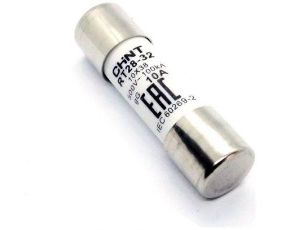 Плавкая цилиндрическая вставка CHINT RT28-32 2А 10x38 520248 – изображение 2