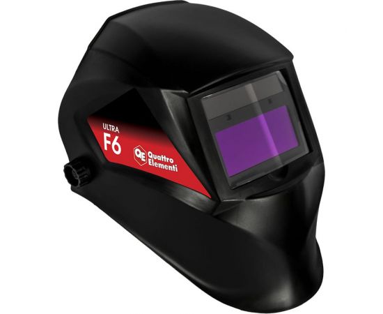 Маска сварочная ULTRA F6 DIN 9-13, Хамелеон, коробка QUATTRO ELEMENTI 908-511 – изображение 2