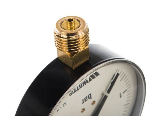 Манометр Watts F+R250 радиальный 0-6 бар, корпус 100mm, 1/2"" 10008077 – изображение 2