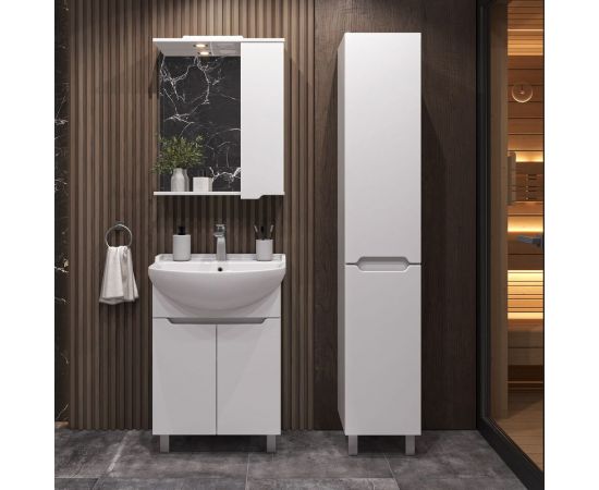 Подвесной зеркальный шкаф Sanstar Лайн 60 143.1-2.5.1. – изображение 2