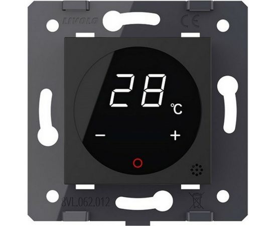 Сенсорный терморегулятор пола LIVOLO с внешним датчиком, черный (механизм) VL-FCQ1-2BPS72 – изображение 2