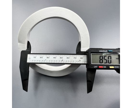 Прокладка Профитт d 112x85x13 под смывной бачок импортная белая 2227695 – изображение 3