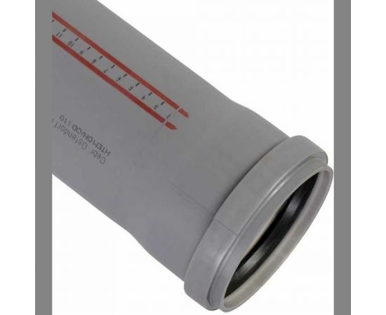 Труба канализационная Ostendorf 90х2000 мм 114060 – изображение 3