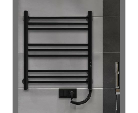 Полотенцесушитель INDIGO Line Trinity (electro) 60/50 таймер, скрытый монтаж, универсальное подключение R/L LСLTE60-50BRR – изображение 3