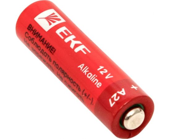 Алкалиновая батарейка EKF типа А27 для сигнализаций блистер 5шт. A27-BL5 – изображение 3