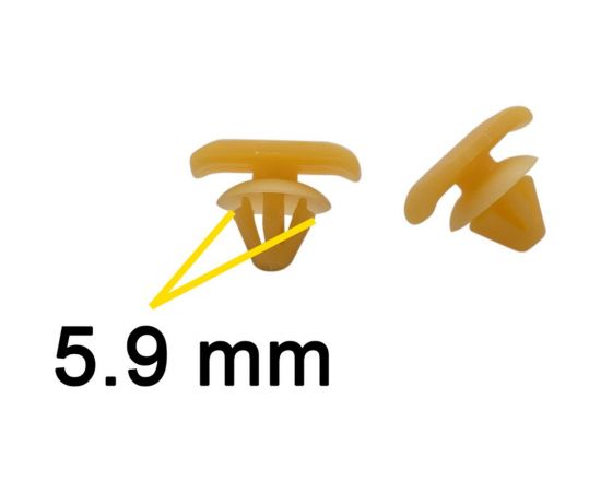 Автокрепеж для VAG 10 шт 1Z0837732A КрепАвто 1772 – изображение 3