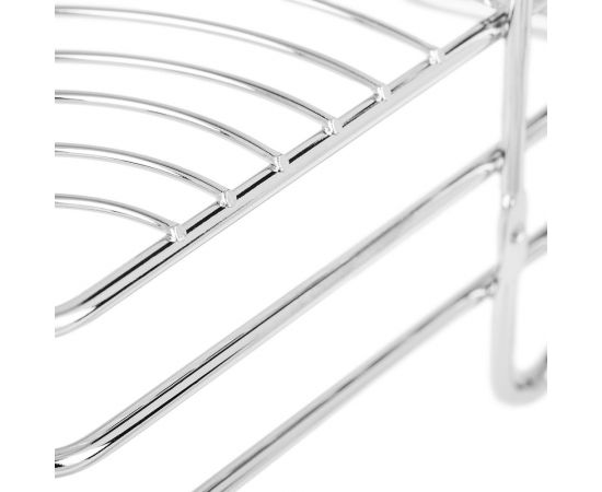 Полка ЧМЗ Стамбул настенная, угловая, 2 яруса 501-005-01 – изображение 4