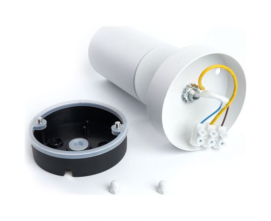 Садово-парковый светильник FERON DH1704, на стену, GU10 230V, белый 48323 – изображение 5