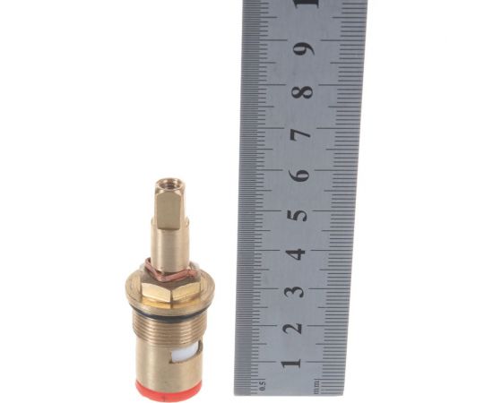 Кран-букса LEDEME М18х1.5, керамика, квадрат, угол поворота 90°, для отеч.смесителя L52-10 113783 – изображение 6