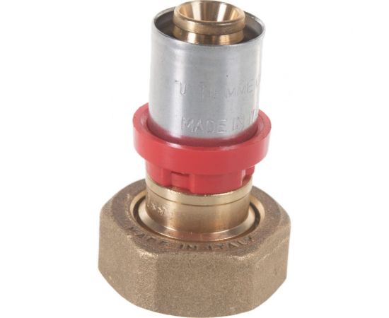 Муфта пресс-В TIEMME с накидной гайкой, евроконус, 16x3/4""x18 1650076 