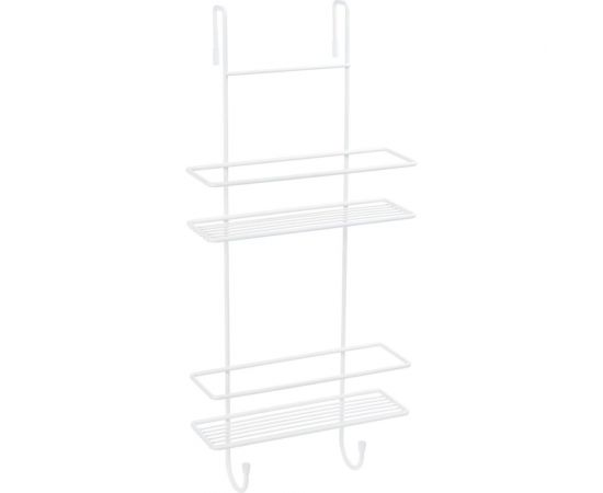 Полка для душевой кабины FIXSEN двухэтажная, белая FX-740W-2 