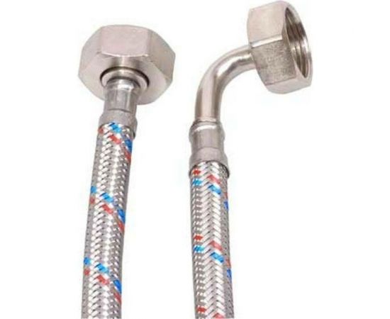 Подводка в оплётке MATEU CODO S/S, для воды, 3/4, 4.5 м, В-В 13710 