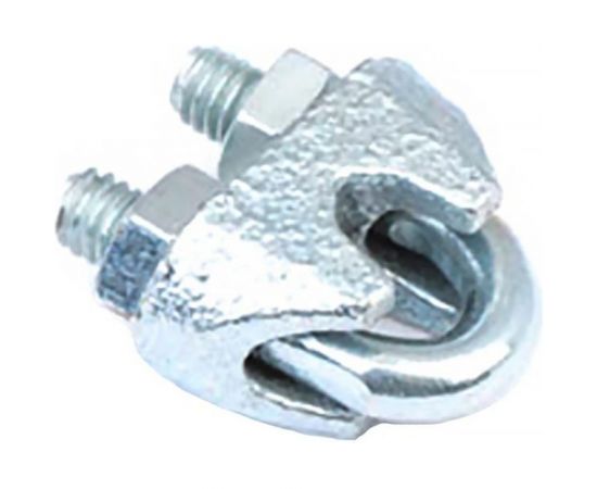 Зажим троса Стройбат DIN 741 3мм белый цинк 20 шт 308450 