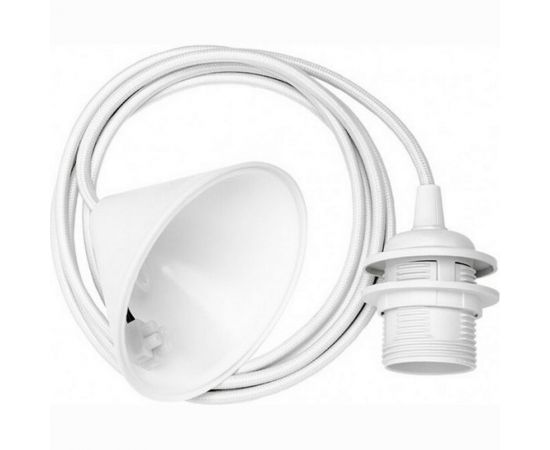 Подвес для светильника с кабелем и патроном SVET белый шнур SV0419-0003 