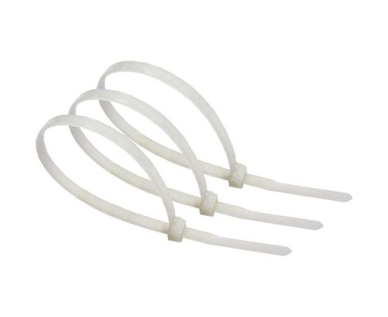 Хомут TDM 2,5х80 мм, нейлон, белый, 25 штук SQ0515-0302 