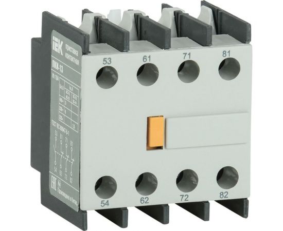 Приставка IEK ПКИ-13 дополнительные контакты 1з+3р KPK10-13 