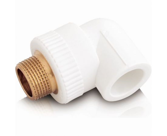 Уголок Blue Ocean полипропиленовый комбинированный НР - 20x1/2 PPRF/ET90E(W)-20x1/2" 