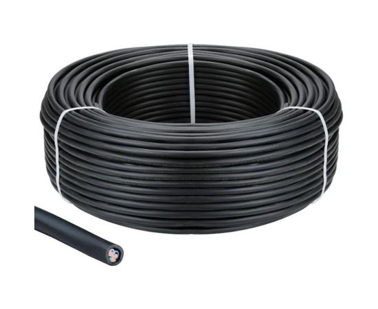 Кабель ООО АМГ-Электро ВВГнг(А)-LS 3x1,5 ок (N,РЕ) - 0,66 кВ бухта - 100 п.м. 01.631.50.11 21983 