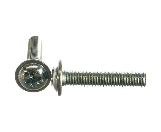 Винт с прессшайбой КРЕП-КОМП шлиц KOMBI DIN967 5х25 50шт вм525мф 