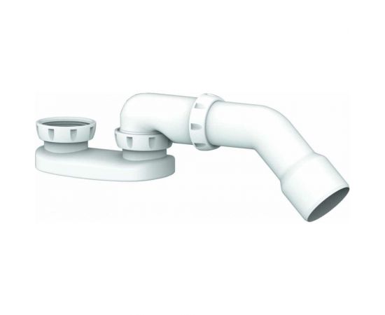 Сифон для душевого поддона Unicorn 1 1/2х40 без выпуска, с отводом 40х40/50 G11 533296 