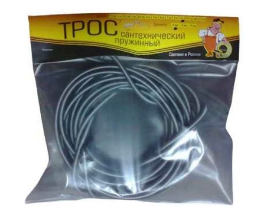 Сантехнический трос Zox 2.5 м, 13 мм 518514 