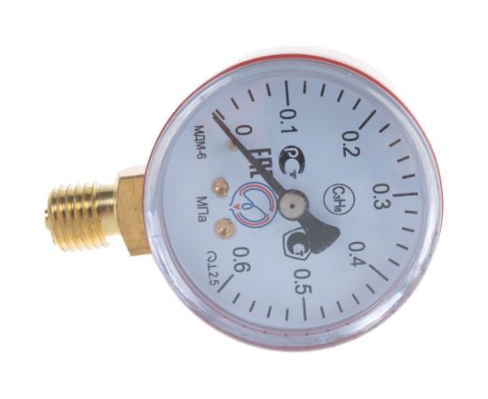 Манометр МДМ-6 50 мм, М12х1.5, 6 атм БАМЗ 0009151 