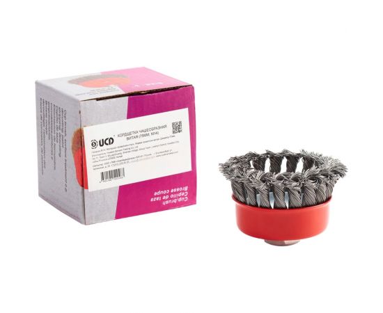 Кордщетка чашеобразная витая М14, 75 мм для УШМ UCD UCDM1475 