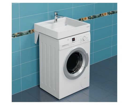 Умывальник над стиральной машиной СаНта Юпитер 60х55 с кронштейнами 900130 