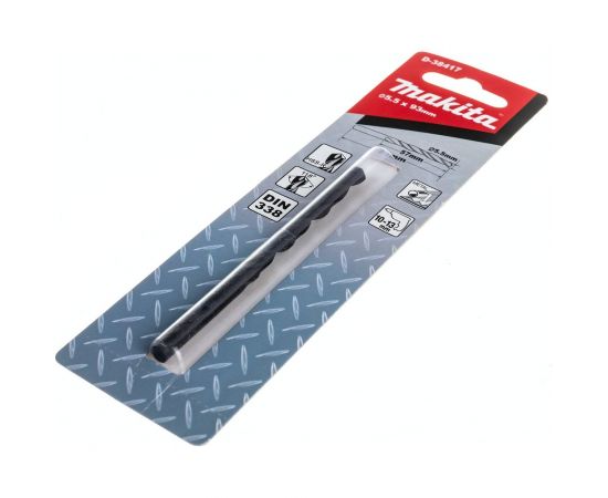 Сверло по металлу (5.5х93 мм; HSS-R) Makita D-38417 – изображение 2