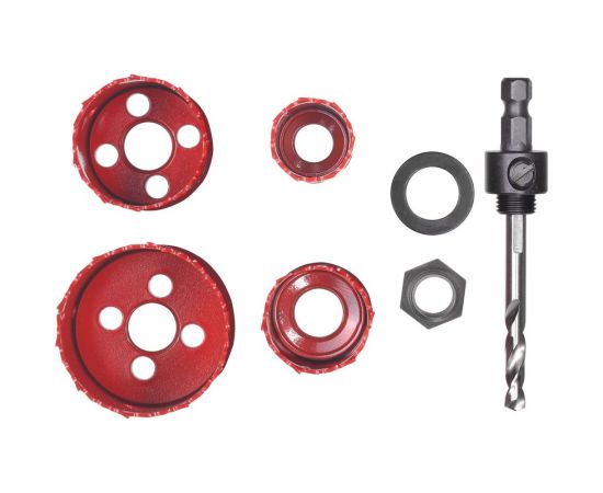 Набор коронок HSS BI-METALL 5 предметов kwb 598290 – изображение 2