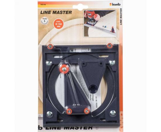 Приспособление для обработки радиальной поверхности для вертикального фрезера LINE MASTER KWB 7835-00 – изображение 2