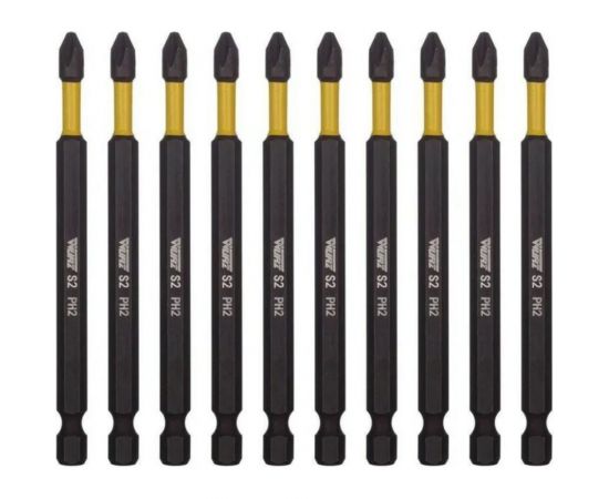 Бита торсионная магнитная PH2x100 мм, 10 шт WURZ 3200 – изображение 2
