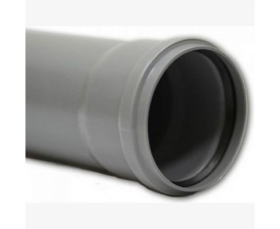 Труба Sinikon СТАНДАРТ 110 х 1000 мм с раструбом, 500089 – изображение 2