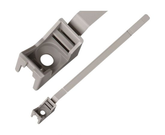 Ремешок для труб и кабеля ЕВРОПАРТНЕР PRNT 16-32 серый 10шт. 3 0024 9 – изображение 2