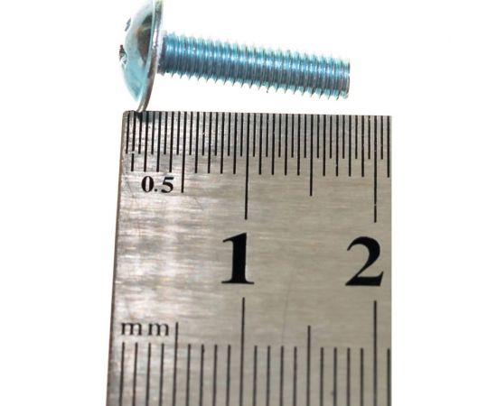 Винт с прессшайбой КРЕП-КОМП шлиц KOMBI DIN967 4х16 110 шт вм416мф – изображение 2