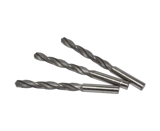 Сверло по металлу (10 шт; 2.5х30х57 мм; ц/х; Р6М5; А) Sekira 00-00008918 – изображение 2