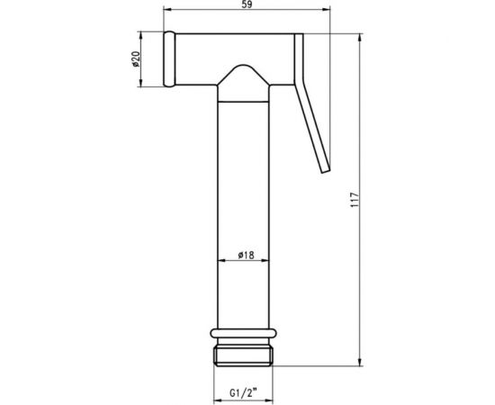 Гигиенический набор для биде Savol SK-PQT07H 23740 – изображение 2