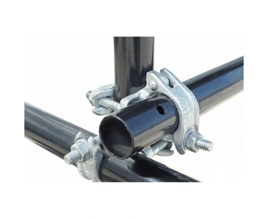 Неповоротный кованый хомут Промышленник ZK48-1 ХКН48х48 – изображение 2