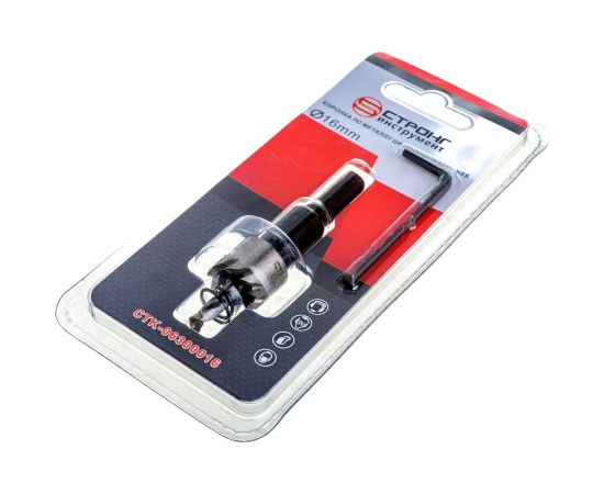 Стальная коронка по металлу HSS 16 мм Strong СТK-06300016 – изображение 2