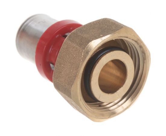 Муфта пресс-В TIEMME с накидной гайкой, евроконус, 16x3/4""x18 1650076 – изображение 3