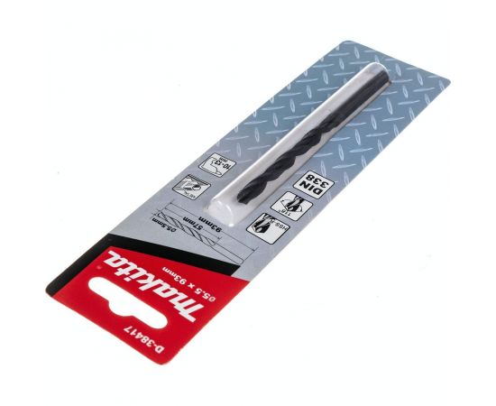 Сверло по металлу (5.5х93 мм; HSS-R) Makita D-38417 – изображение 3