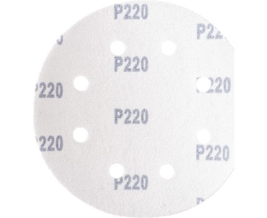 Бумага шлифовальная (20 шт; 180 мм; зерно 220; 8 отверстий) Sturm DWS6010-9220 – изображение 3