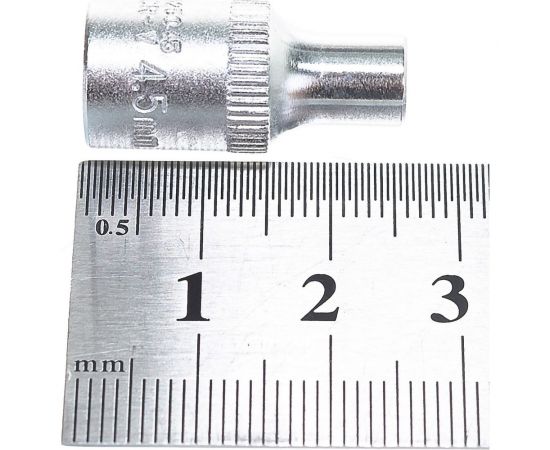 Головка торцевая 6-гранная (4.5 мм; L=25 мм; 1/4DR) ROCKFORCE RF-52504560 – изображение 4