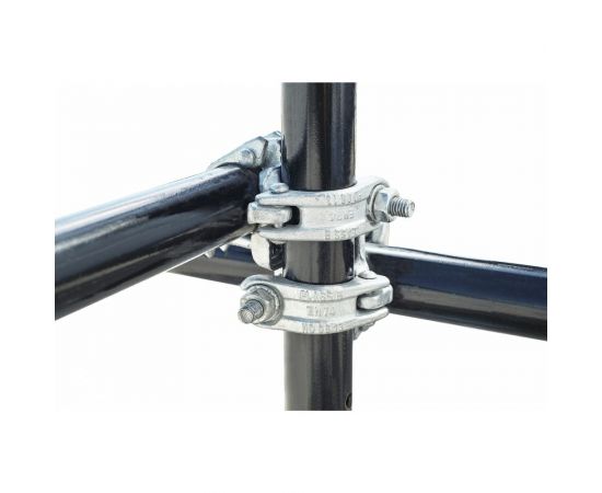 Неповоротный кованый хомут Промышленник ZK48-1 ХКН48х48 – изображение 4